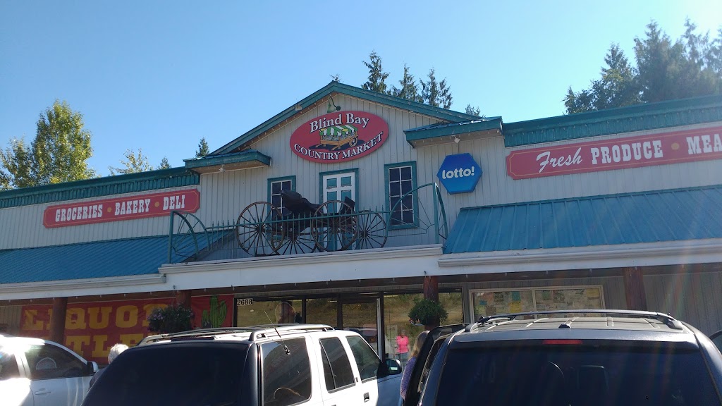 Blind Bay Country Market | 2688 Fairway Hills Rd, Blind Bay, BC V0E 1H1, Canada | Phone: (250) 675-3464