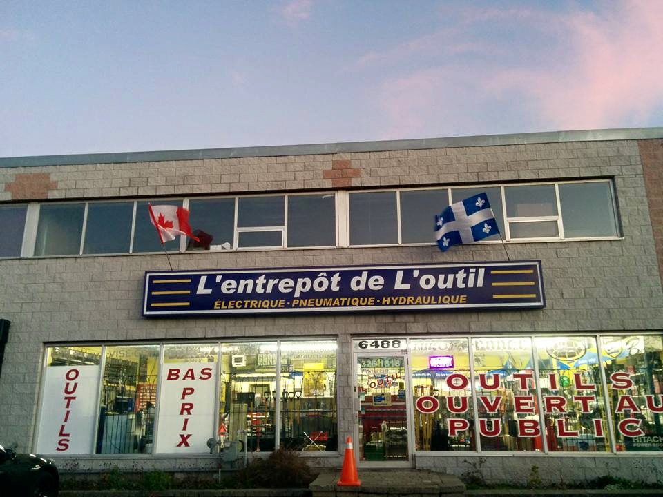 LEntrepôt De LOutil | 6488 Rue Bombardier, Saint-Léonard, QC H1P 1E1, Canada | Phone: (514) 325-1818