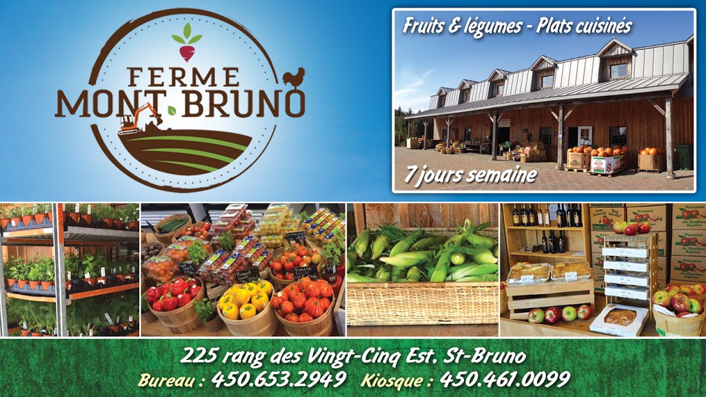 Farm Mount Bruno Inc. | 225 Rang des Vingt Cinq E, Saint-Bruno-de-Montarville, QC J3V 4P6, Canada | Phone: (450) 461-0099