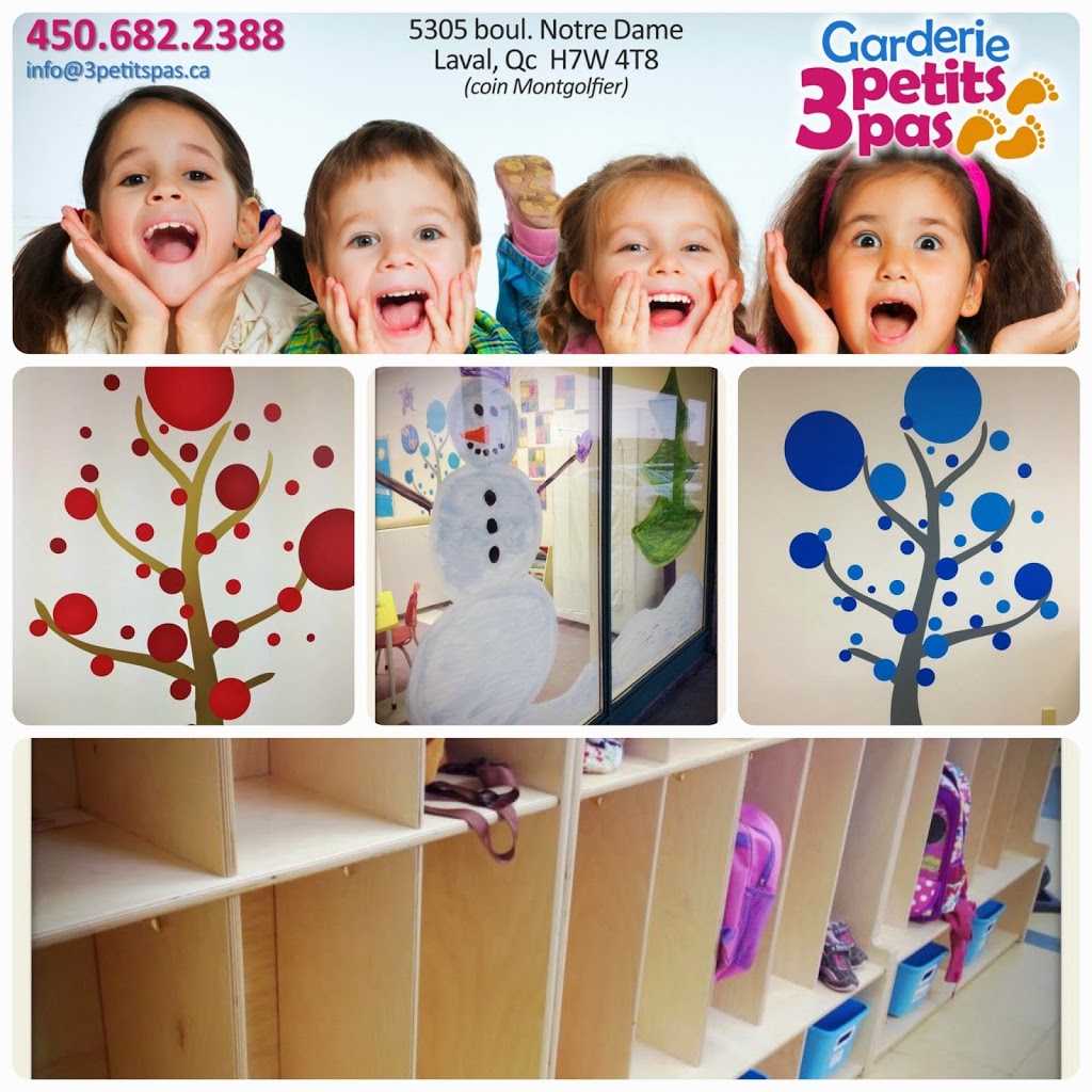 3 Petits Pas | 5305 Boul Notre-Dame #100, Laval, QC H7W 4T8, Canada | Phone: (450) 682-2388