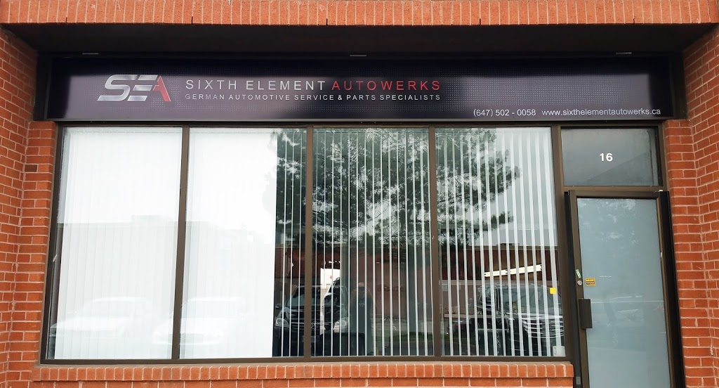 Sixth Element Autowerks Inc. | 180 Winges Rd #16, Woodbridge, ON L4L 6C5, Canada | Phone: (416) 450-1760