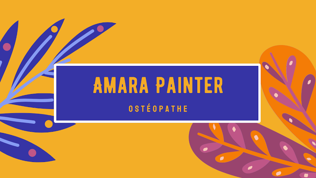 Amara Painter, Ostéopathe | 308 Rue Henri Bourassa, Papineauville, QC J0V 1R0, Canada | Phone: (514) 236-5171