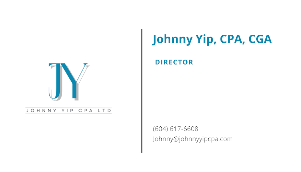 Johnny Yip CPA LTD. | 9571 Kilby Dr, Richmond, BC V6X 3N2, Canada | Phone: (604) 617-6608