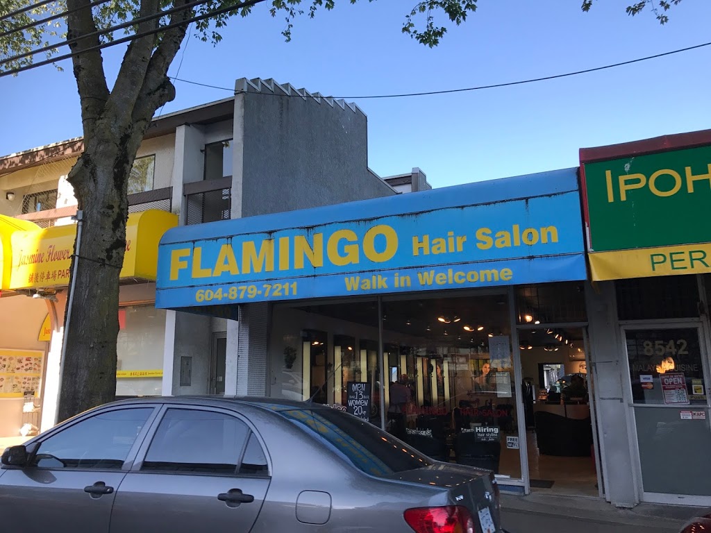 Flamingo Hair Salon | 8538 Granville St, Vancouver, BC V6P 4Z7, Canada | Phone: (604) 879-7211
