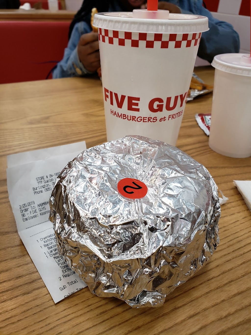 Five Guys | 777 Guelph Line, Burlington, ON L7R 3N2, Canada | Phone: (905) 631-9898