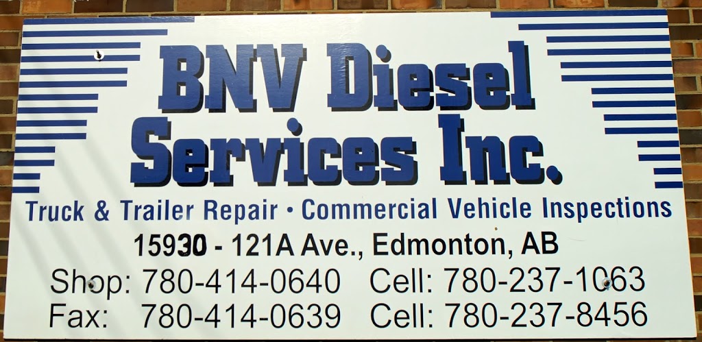 BNV Diesel Services Inc. | 15930-121A Avenue, 15930 56 St NW, Edmonton, AB T5V 1B5, Canada | Phone: (780) 414-0640