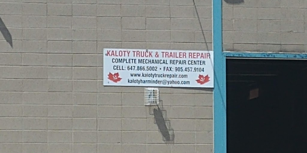 KALOTY TRUCK & TRAILER REPAIR | 103 Falcon St, London, ON N5W 4Z2, Canada | Phone: (647) 866-5002