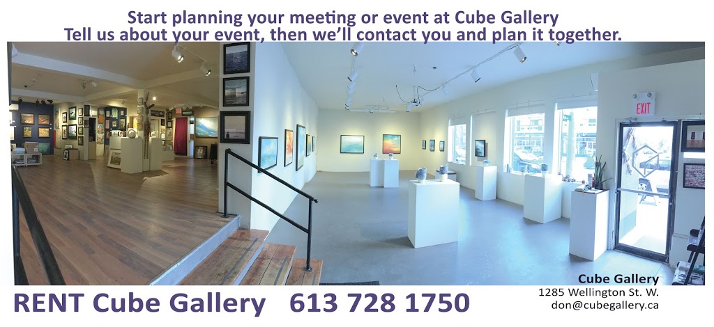 Cube Gallery (Venue Rental) | 1285 Wellington St W, Ottawa, ON K1Y 3A8, Canada | Phone: (613) 728-1750