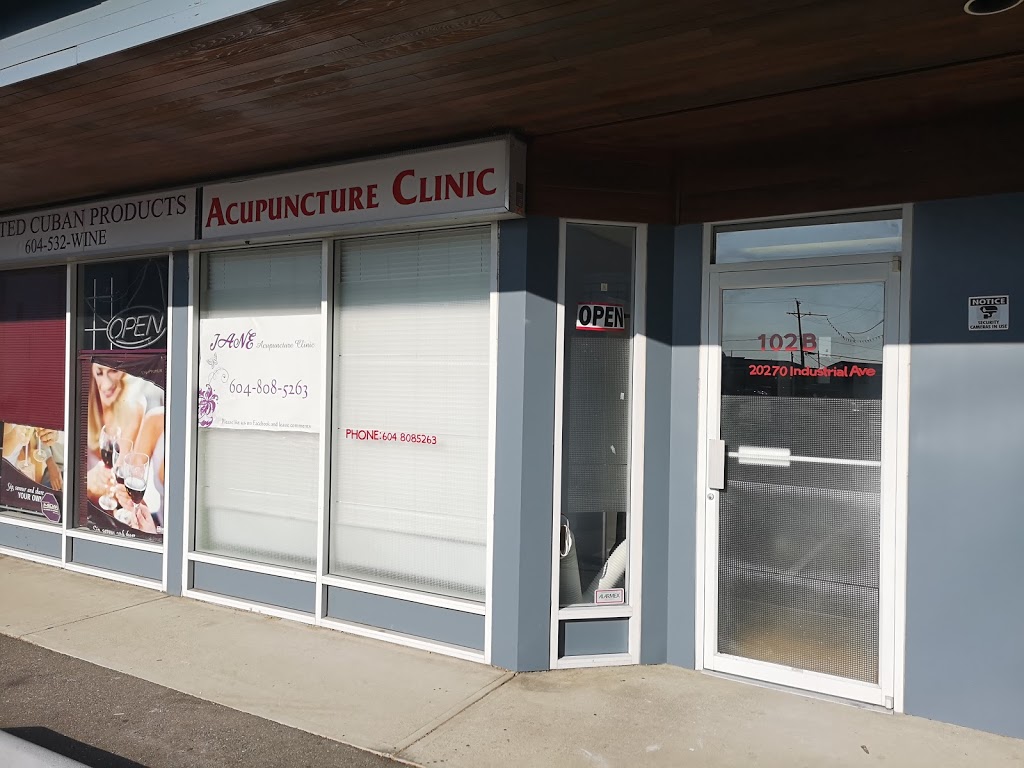 Jane Acupuncture Clinic | 20270 Industrial Ave #102b, Langley City, BC V3A 4K7, Canada | Phone: (604) 808-5263