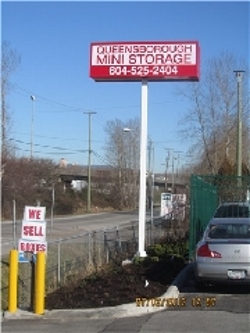 Queensborough Mini Storage Ltd | 800 Boyd St, New Westminster, BC V3M 5G7, Canada | Phone: (604) 525-2404