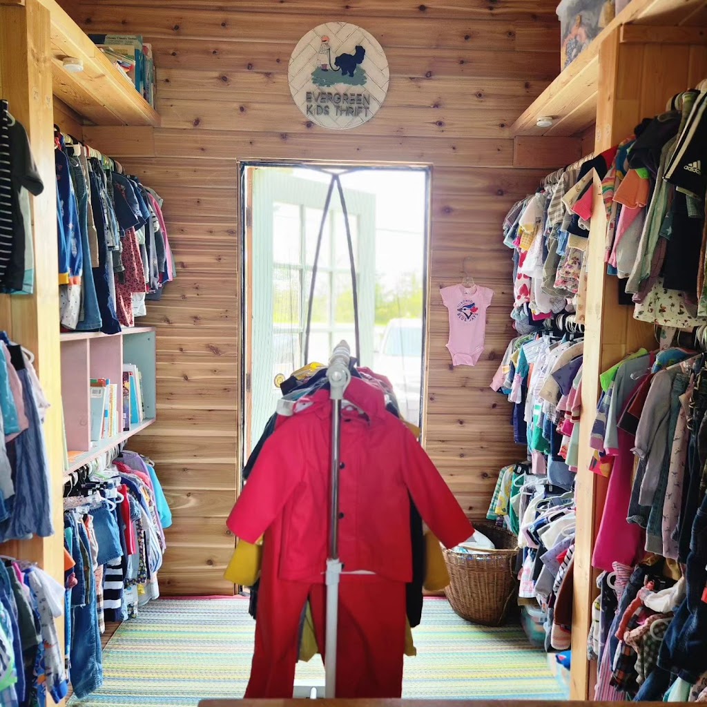 Evergreen Kids Thrift | 994 Prince Edward County Rd 5, Picton, ON K0K 2T0, Canada | Phone: (613) 252-4285