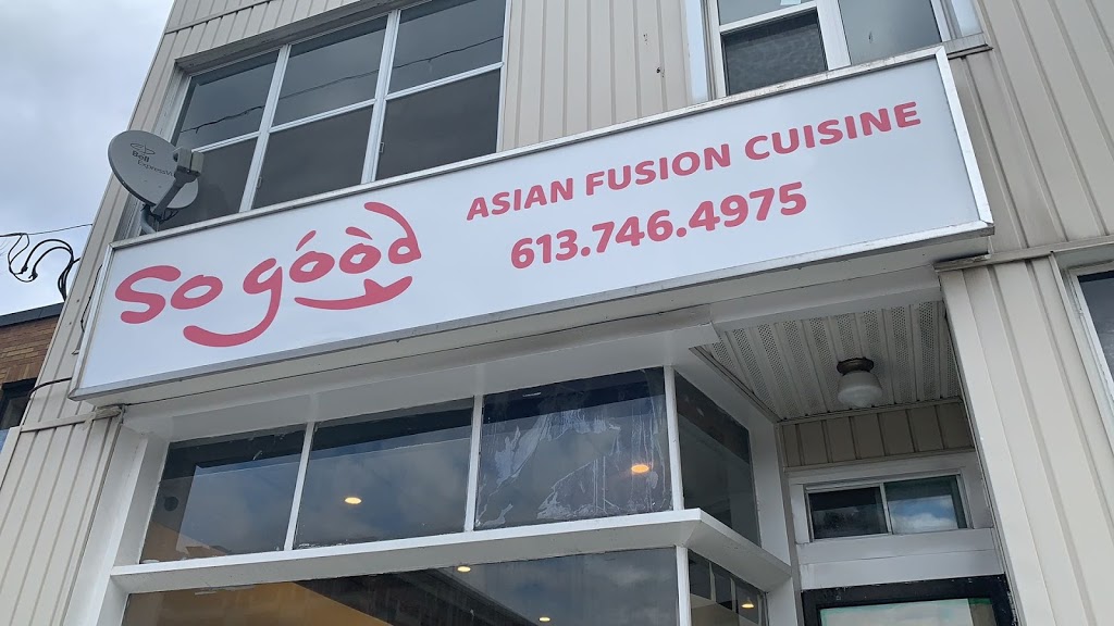 So Good Asian fusion cuisine | 15 Springfield Rd, Ottawa, ON K1M 1C8, Canada | Phone: (613) 746-4975