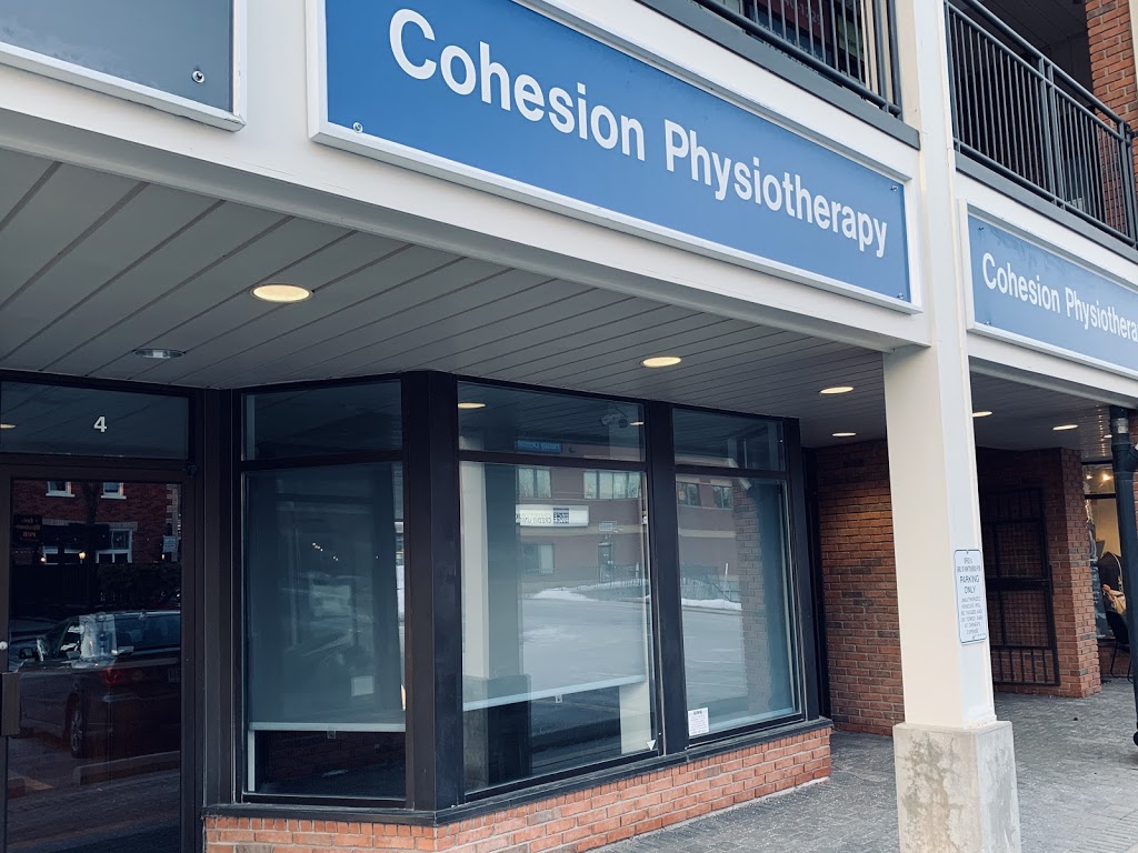 Cohesion Physiotherapy | 20 Freel Ln #4, Whitchurch-Stouffville, ON L4A 8B9, Canada | Phone: (905) 591-8100