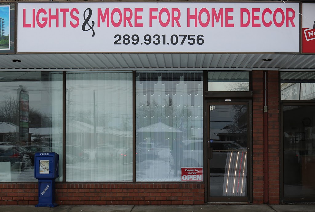 Lights & More for Home Decor | 7000 McLeod Rd #7B, Niagara Falls, ON L2G 7K3, Canada | Phone: (289) 931-0756