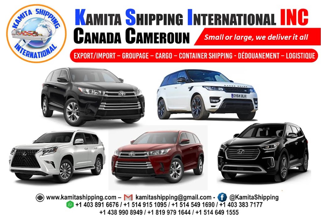 KAMITA SHIPPING INTERNATIONAL INC. | 8071 Rue Alfred, Anjou, QC H1J 1N7, Canada | Phone: (403) 891-6676