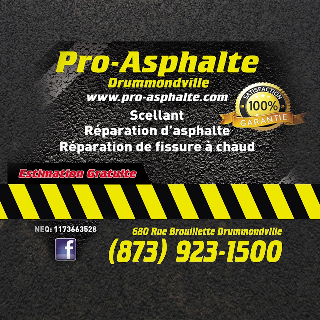 Pro-Asphalte | 680 Rue Brouillette, Saint-Nicéphore, QC J2A 1T1, Canada | Phone: (873) 923-1500