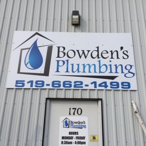 Bowdens Plumbing Inc | 170 Arnold St, New Hamburg, ON N3A 2C7, Canada | Phone: (519) 662-1499