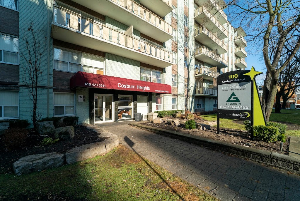 100 Cosburn Avenue Apartments | 100 Cosburn Ave., East York, ON M4K 2G7, Canada | Phone: (647) 375-1712