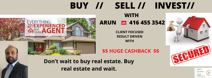 Arun Ganguly - Greater Toronto Area Realtor | 11160 Yonge St, Richmond Hill, ON L4S 1H5, Canada | Phone: (416) 455-3542