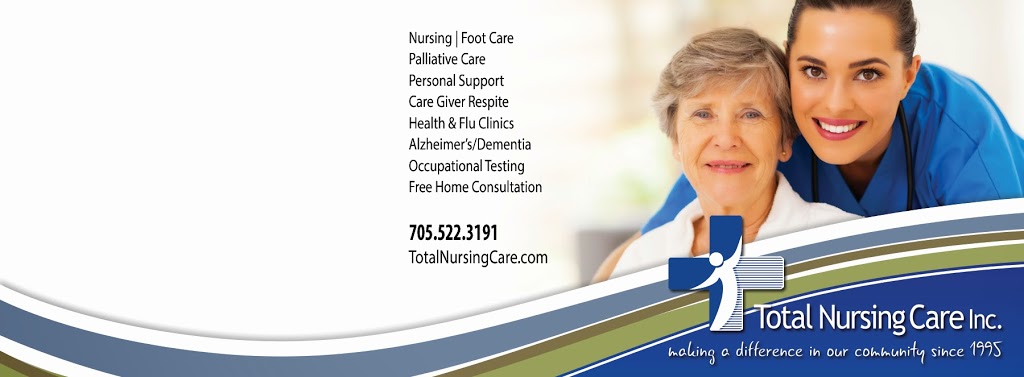 Total Nursing Care Inc | 1375 Regent St, Sudbury, ON P3E 3Z4, Canada | Phone: (705) 522-3191