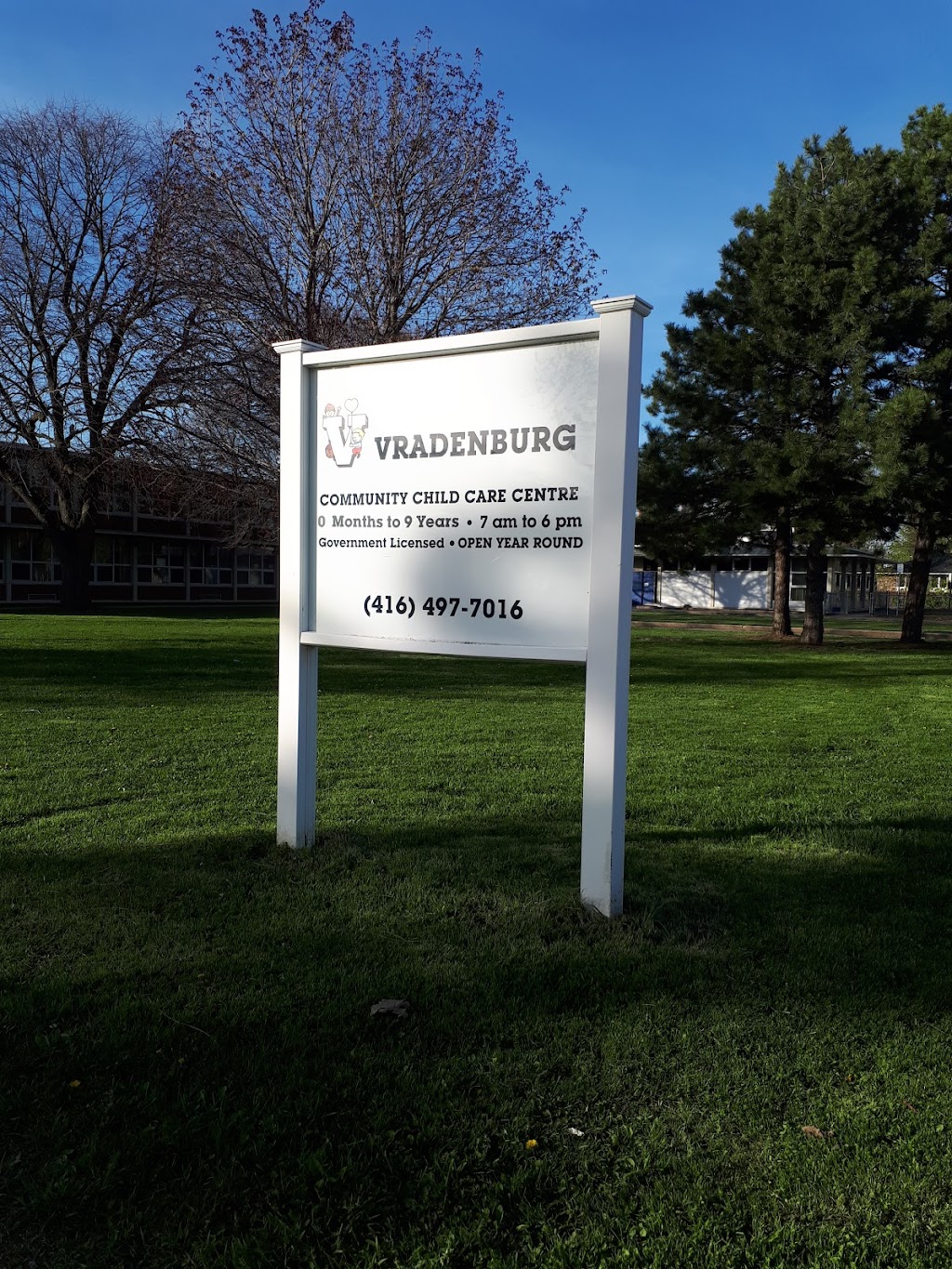 Vradenburg Community Child Care Centre | 50 Vradenberg Dr, Scarborough, ON M1T 1M6, Canada | Phone: (416) 497-7016