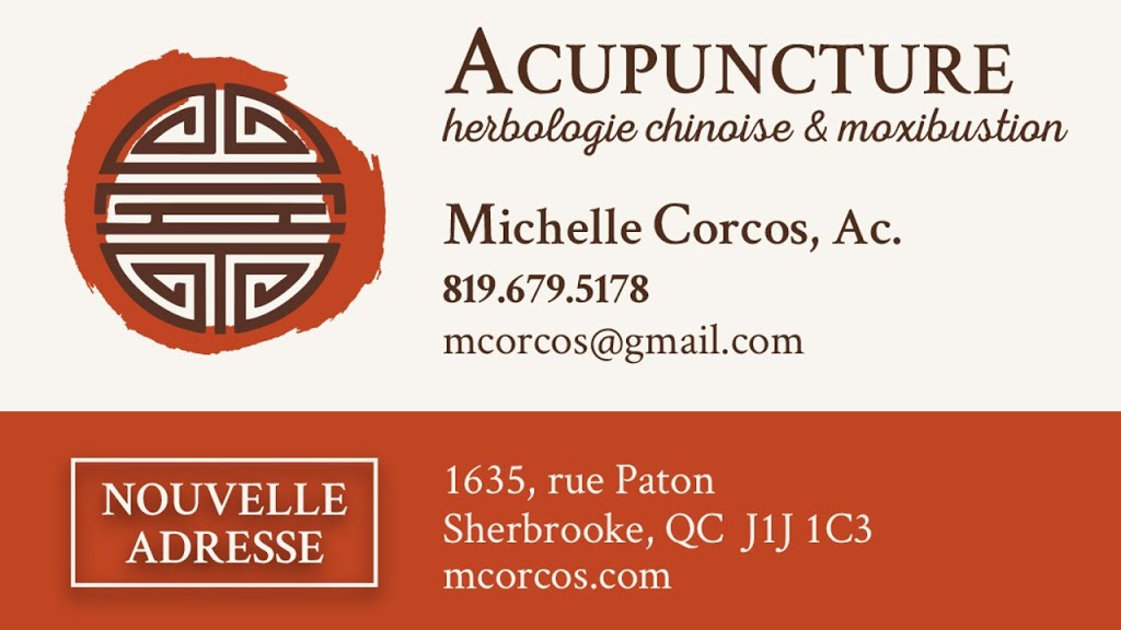 Michelle Corcos, Acupuncture | 1635 Rue Paton, Sherbrooke, QC J1J 1C3, Canada | Phone: (819) 679-5178