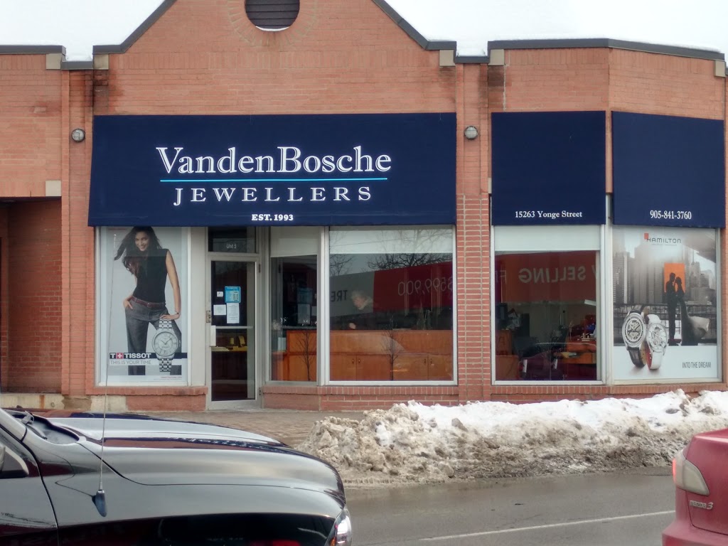 VandenBosche Jewellers | 15263 Yonge St, Aurora, ON L4G 1N5, Canada | Phone: (905) 841-3760