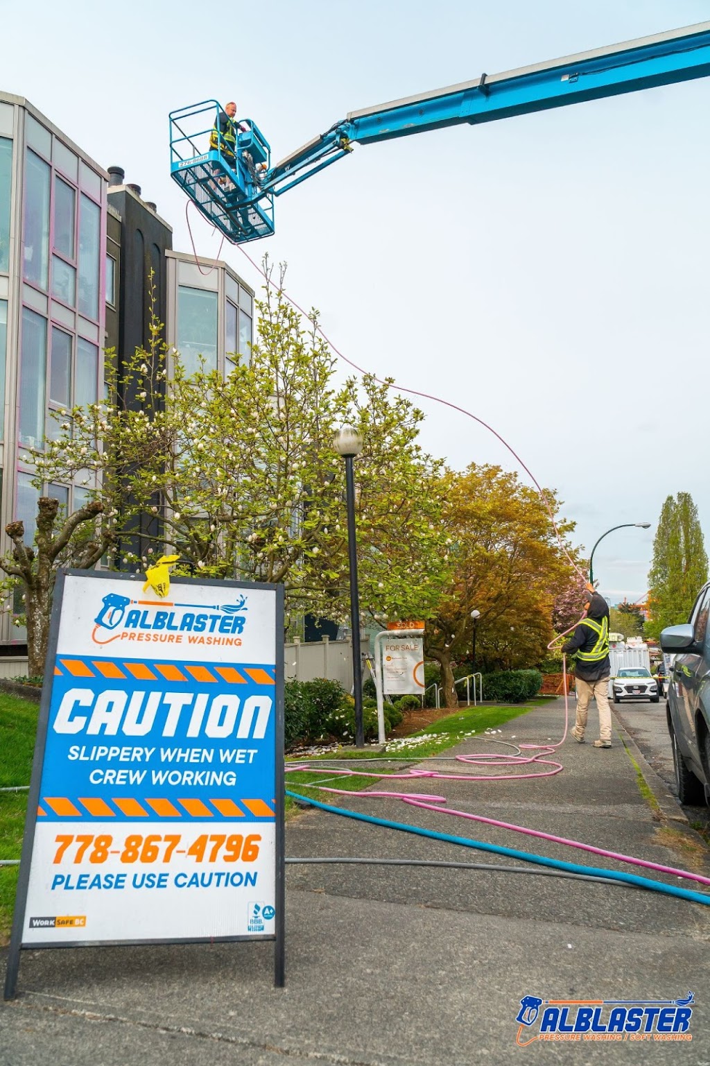 Alblaster Pressure Washing / Soft Washing - Vancouver | 2001 Wall St #205, Vancouver, BC V5L 5E4, Canada | Phone: (778) 867-4796