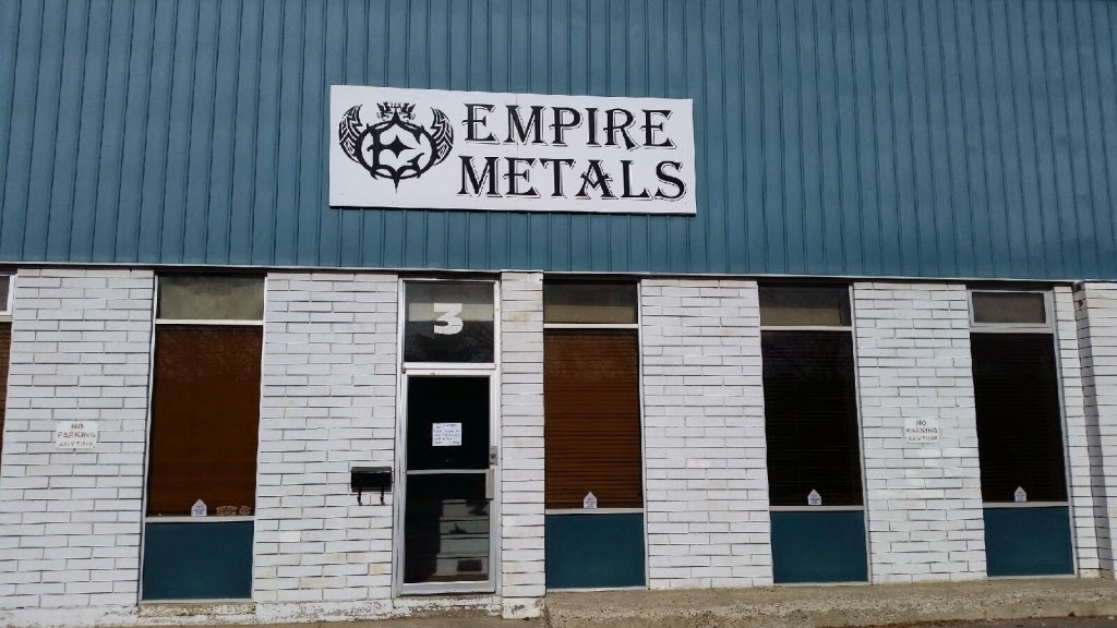 Empire Metals Inc | 1236 38 Ave NE Unit 3, Calgary, AB T2E 6N2, Canada | Phone: (403) 618-4288