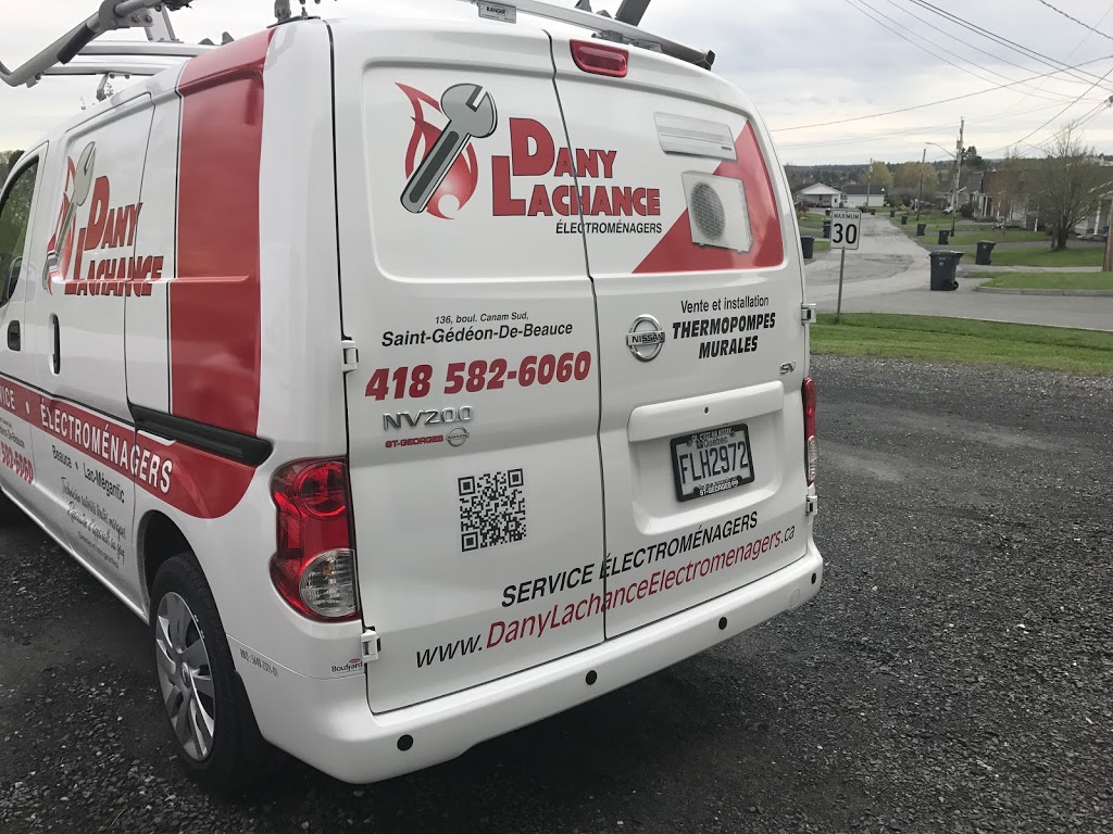 Dany Lachance Électromenagers | 136 Boulevard Canam S, Saint-Gédéon-de-Beauce, QC G0M 1T0, Canada | Phone: (418) 582-6060