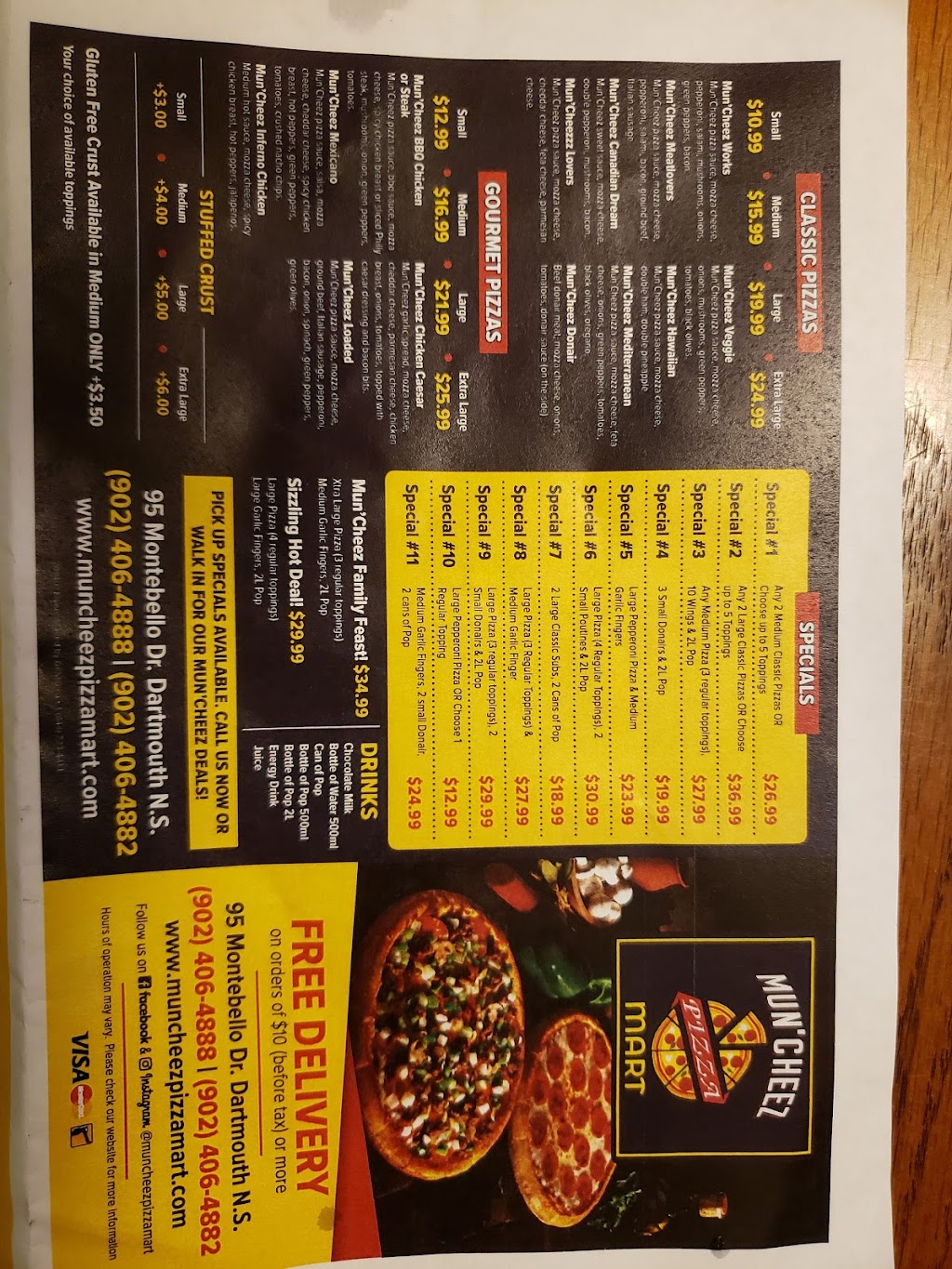Muncheez Pizza Mart - Best Pizza Store in Dartmouth | 95 Montebello Dr, Dartmouth, NS B2X 3J7, Canada | Phone: (902) 406-4888