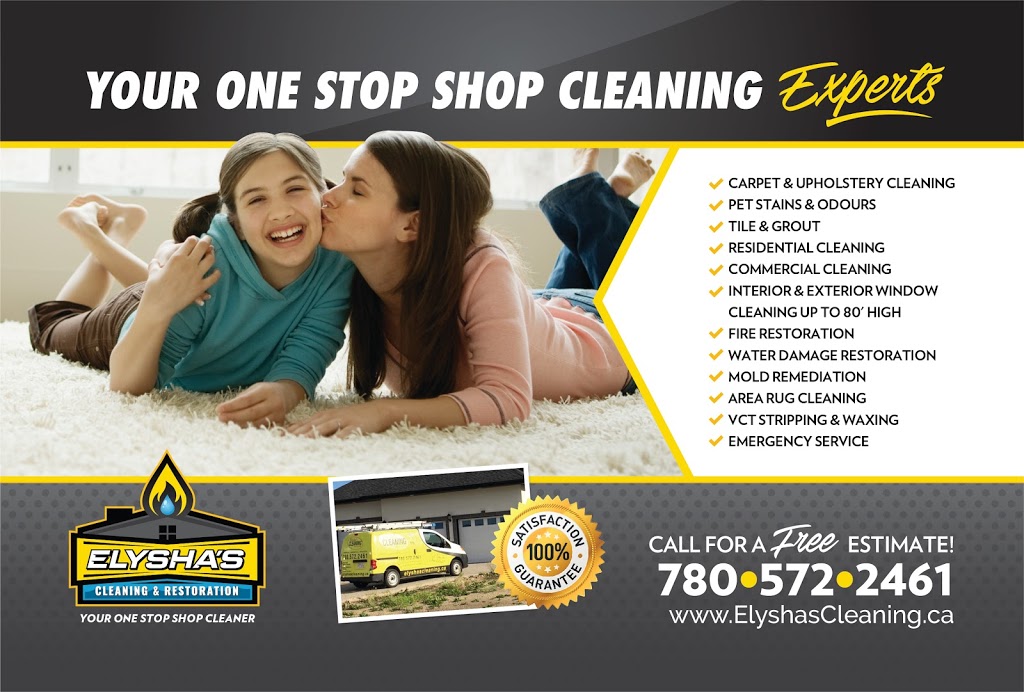 Elyshas Cleaning & Restoration | 9703 94 St, Morinville, AB T8R 1J2, Canada | Phone: (780) 572-2461