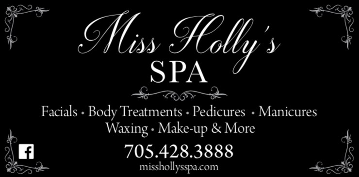 Miss Hollys Spa | 7281 ON-26, Stayner, ON L0M 1S0, Canada | Phone: (705) 428-3888