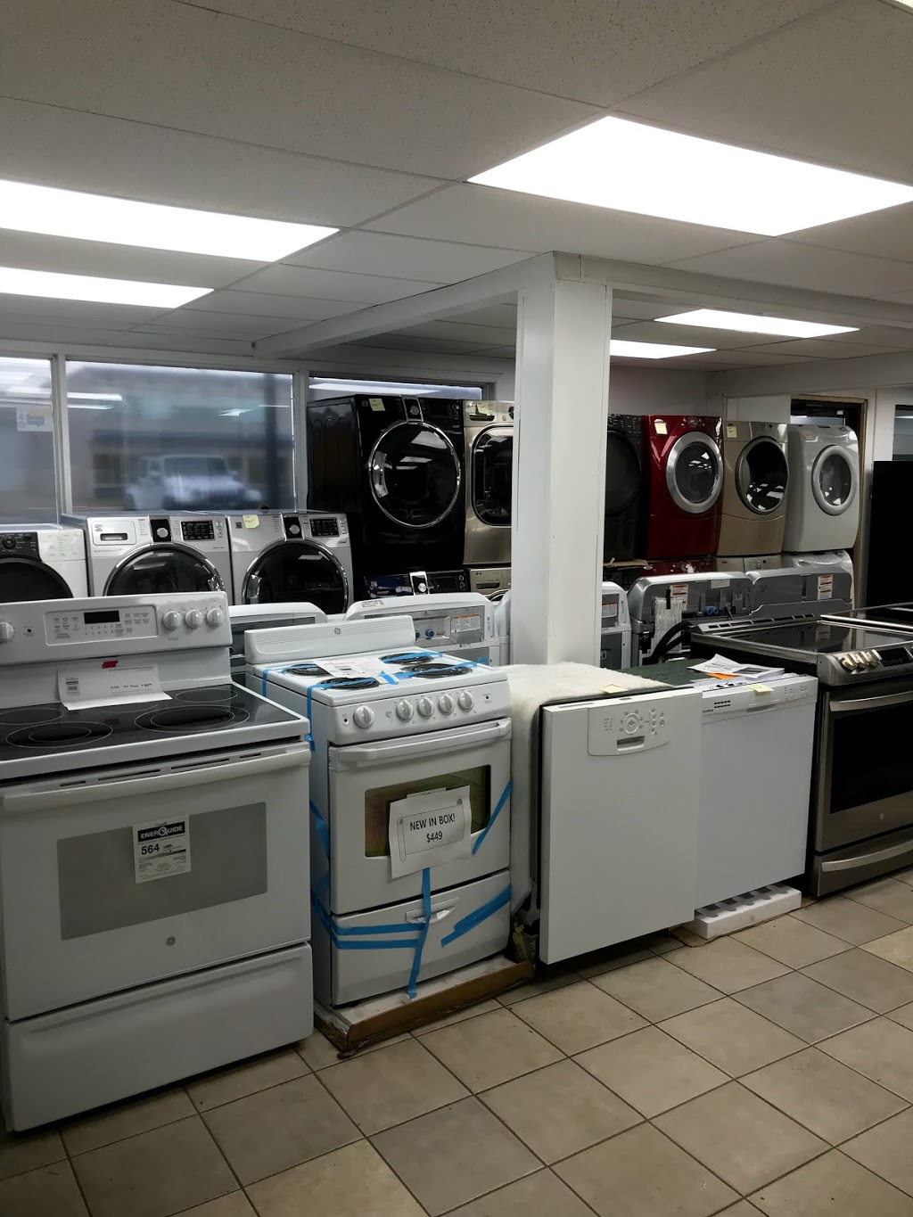 NEW & USED Home Appliance Warehouse | 16665 111 Ave NW, Edmonton, AB T5M 2S4, Canada | Phone: (780) 455-3186