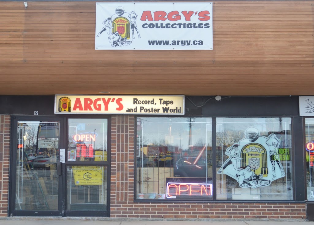 Argys Records & Entertainment Shop | 1604 St Marys Rd Unit 9, Winnipeg, MB R2M 3W5, Canada | Phone: (204) 253-8452