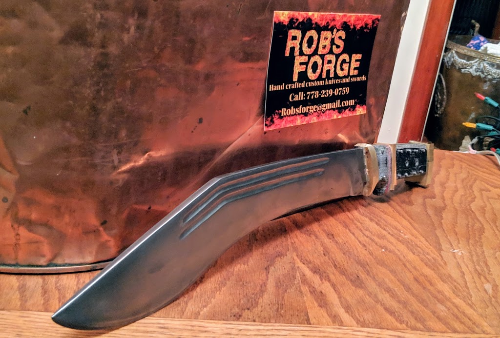 Mounce forge knife and sword | 27435 29a Ave #6, Aldergrove, BC V4W 3J7, Canada | Phone: (778) 239-0759