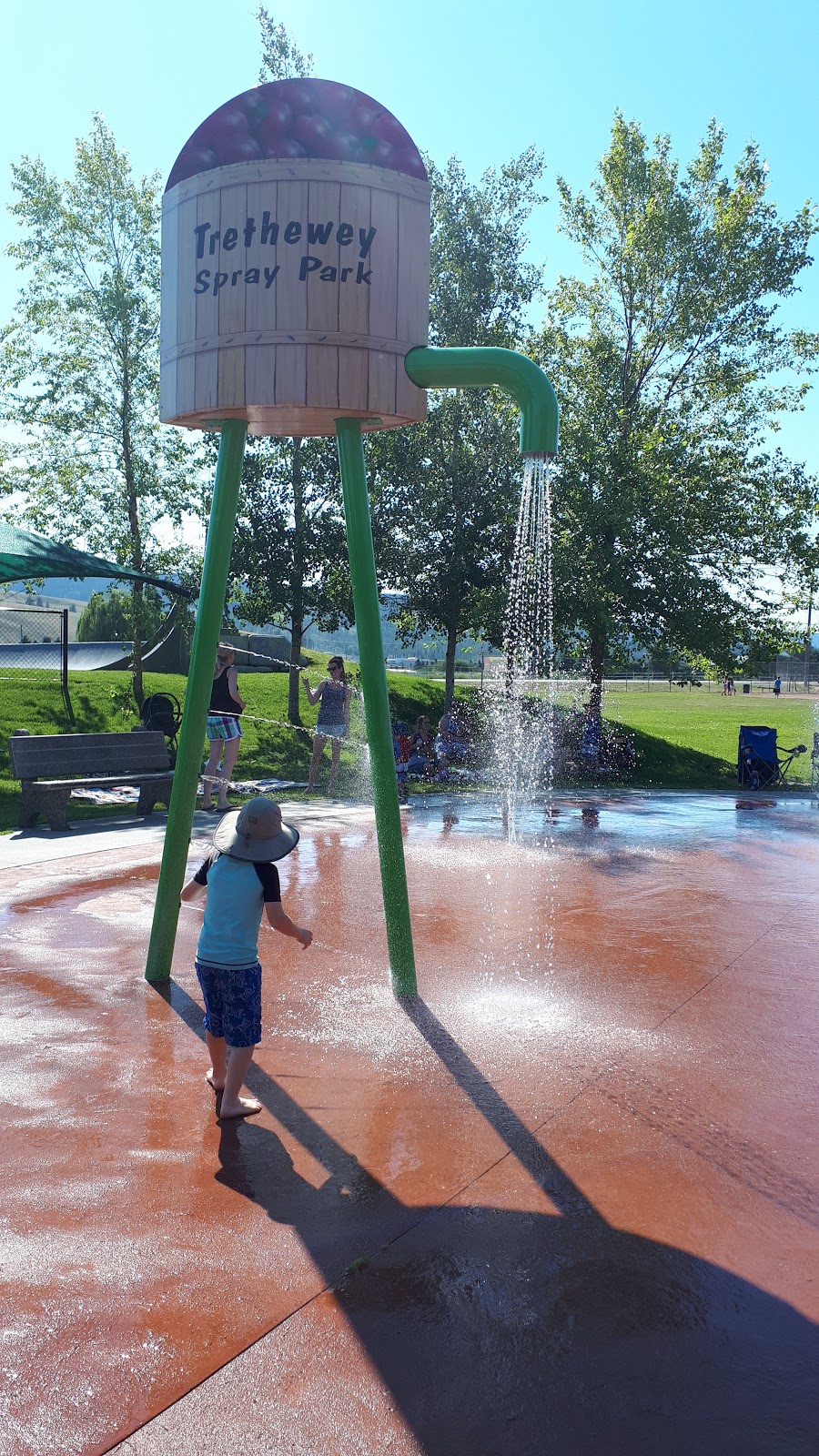 Trethewey Splash Park | 10070 Bottom Wood Lake Rd, Lake Country, BC V4V 1T1, Canada | Phone: (250) 766-5650