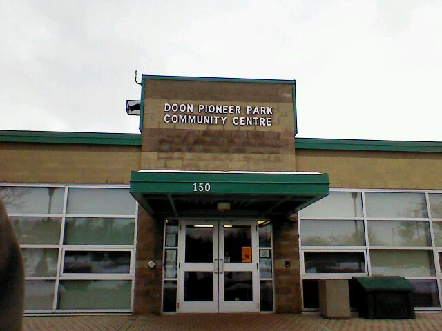 Doon Pioneer Park Community Centre | 150 Pioneer Dr, Kitchener, ON N2P 2C2, Canada | Phone: (519) 741-2641