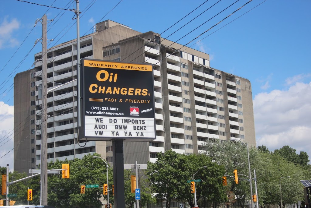 Oil Changers | 1448 Prince of Wales Dr, Ottawa, ON K2C 1P1, Canada | Phone: (613) 228-8087