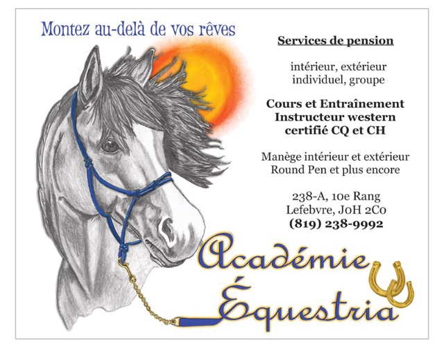 Academy Equestria | 238-A 10e Rang E, Lefebvre, QC J0H 2C0, Canada | Phone: (819) 238-9992