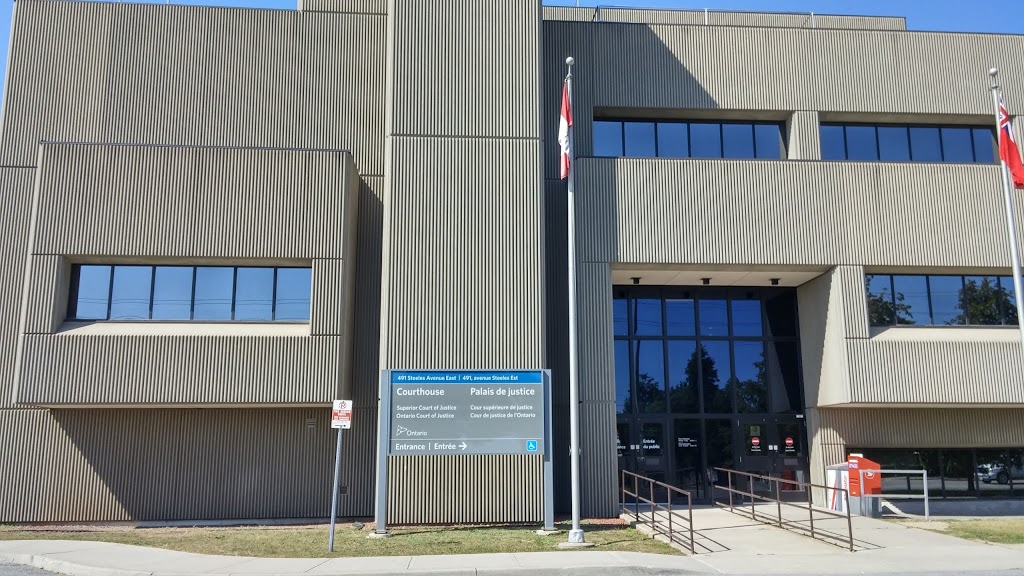Milton Ontario Court of Justice | 491 Steeles Ave E, Milton, ON L9T 1Y7, Canada | Phone: (905) 878-4165