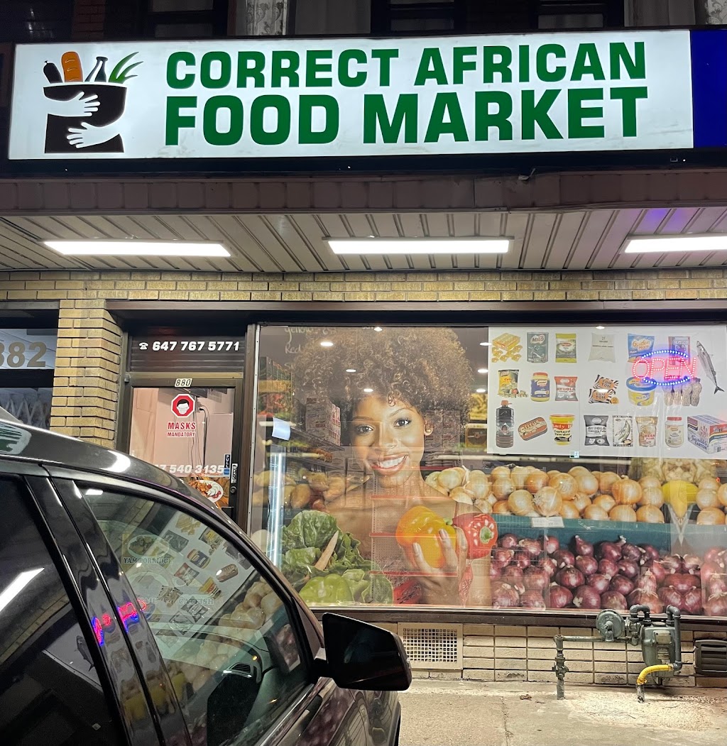 Correct African Food Market | 880 Wilson Ave, North York, ON M3K 1E7, Canada | Phone: (647) 767-5771