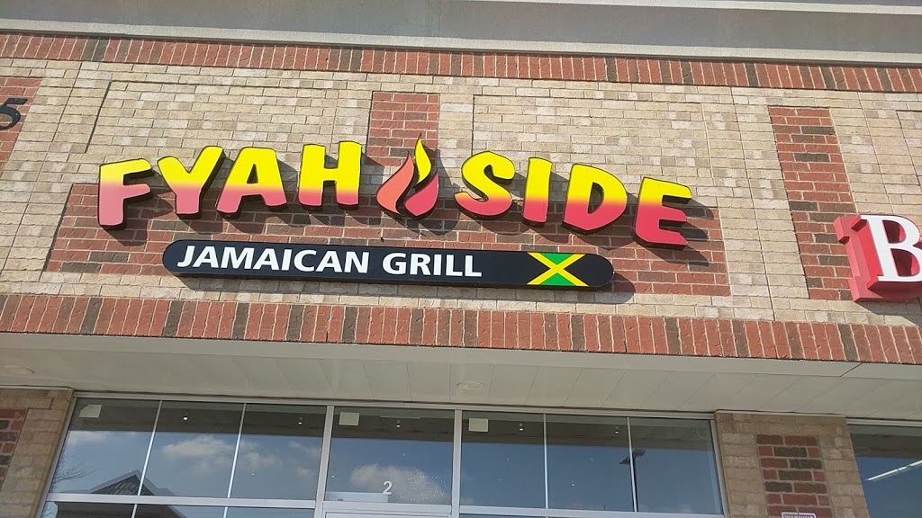 Fyah Side Jamaican Grill | 25 Brisdale Dr unit 2, Brampton, ON L7A 2Y7, Canada | Phone: (905) 840-9555