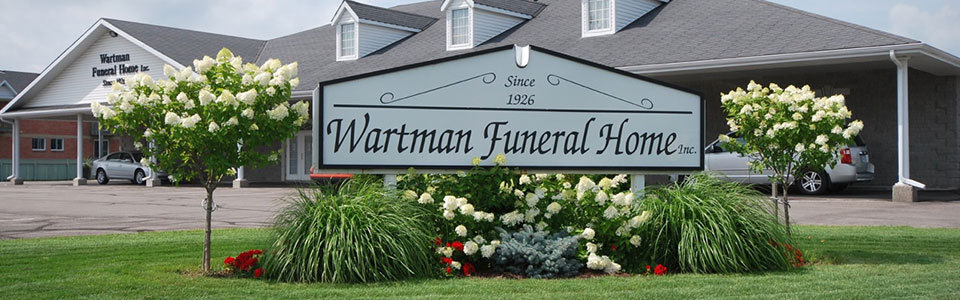 Wartman Funeral Home | 980 Collins Bay Rd, Kingston, ON K7M 5H2, Canada | Phone: (613) 634-3722