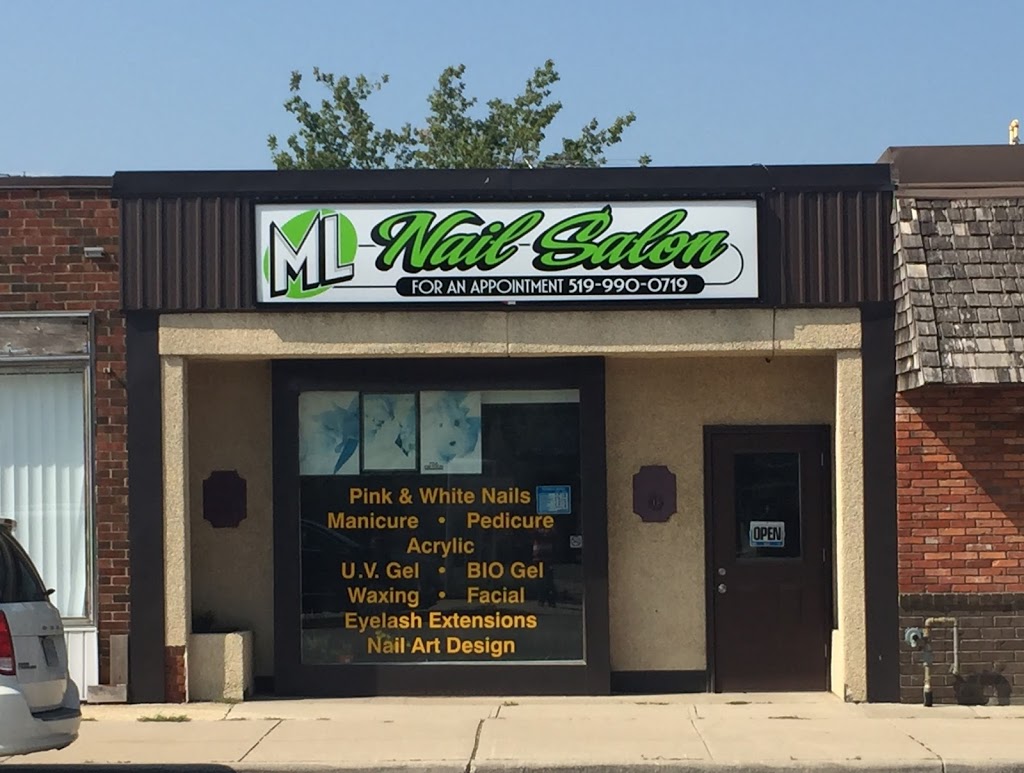 ML Nail Salon | 15 Talbot Rd E, Wheatley, ON N0P 2P0, Canada | Phone: (519) 990-0719