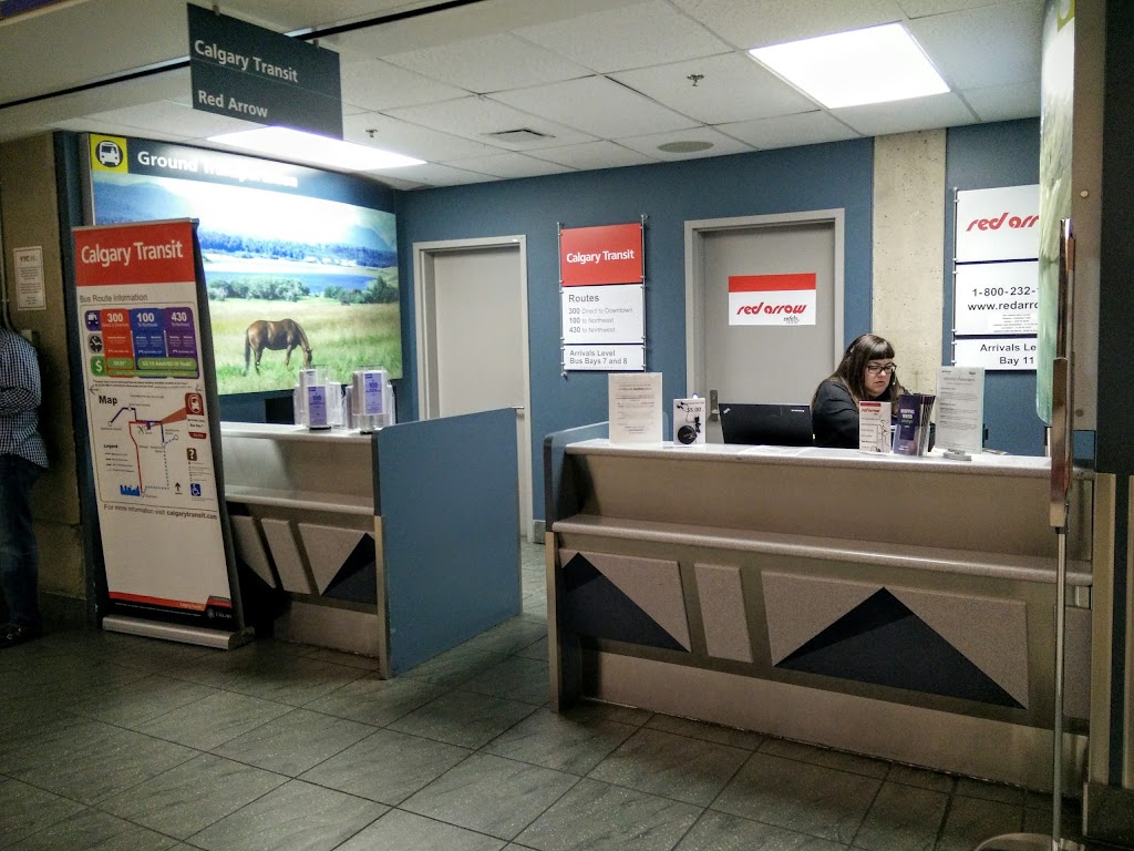 Red Arrow Calgary Airport Desk | 13 Airport Rd NE, Calgary, AB T2E 3B9, Canada | Phone: (800) 232-1958