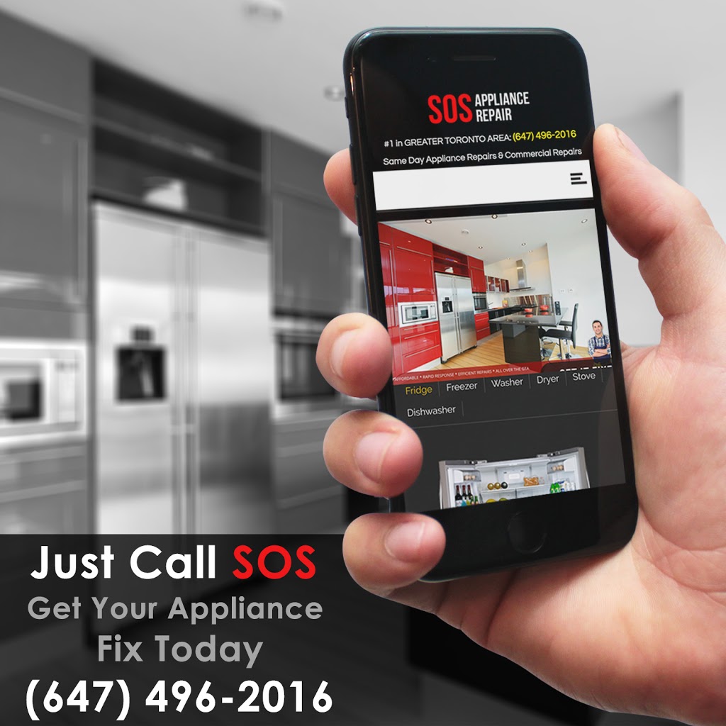 SOS Appliance Repair Inc | 2588 St Clair Ave W Unit 1, York, ON M6N 1L9, Canada | Phone: (647) 496-2016