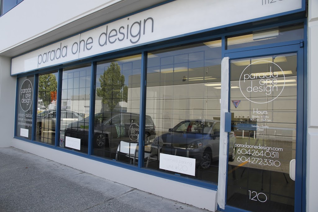 Parada One Design Corp. | 11120 Bridgeport Rd #120, Richmond, BC V6X 1T2, Canada | Phone: (604) 264-0311