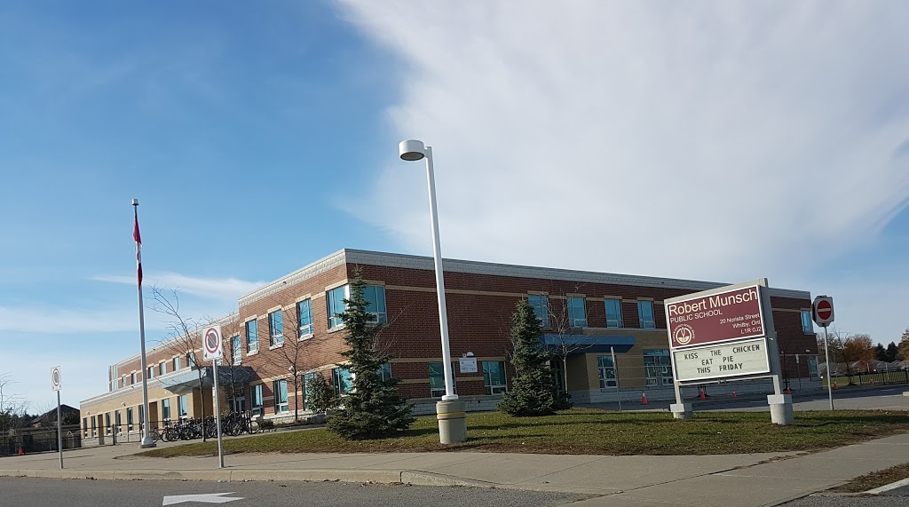 Robert Munsch Public School | 20 Norista St, Whitby, ON L1R 0J2, Canada | Phone: (905) 620-1255