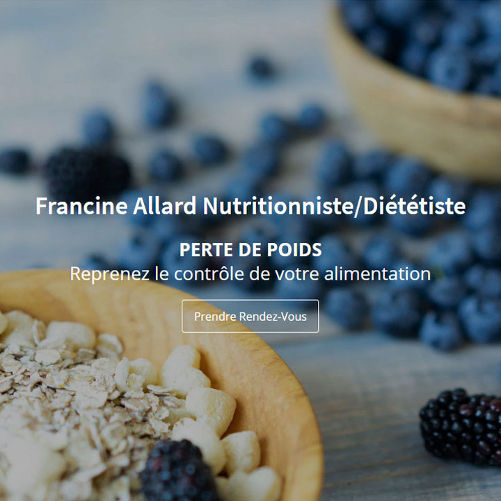 Francine Allard Nutritionniste-Diététiste Mirabel | 11700 Rue de lAvenir suite 103, Mirabel, QC J7J 0G7, Canada | Phone: (514) 570-8015